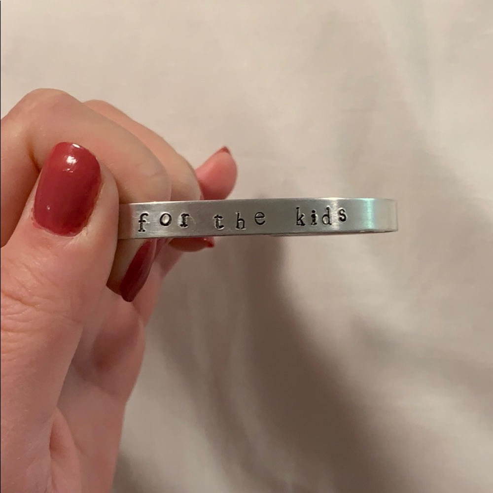Dance blue “for the kids” bracelet